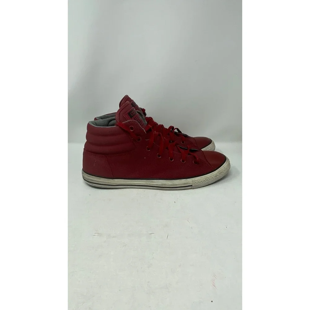 Converse Chuck Taylor All Star High Street Red Leather Sneakers 152658C Mens 12
